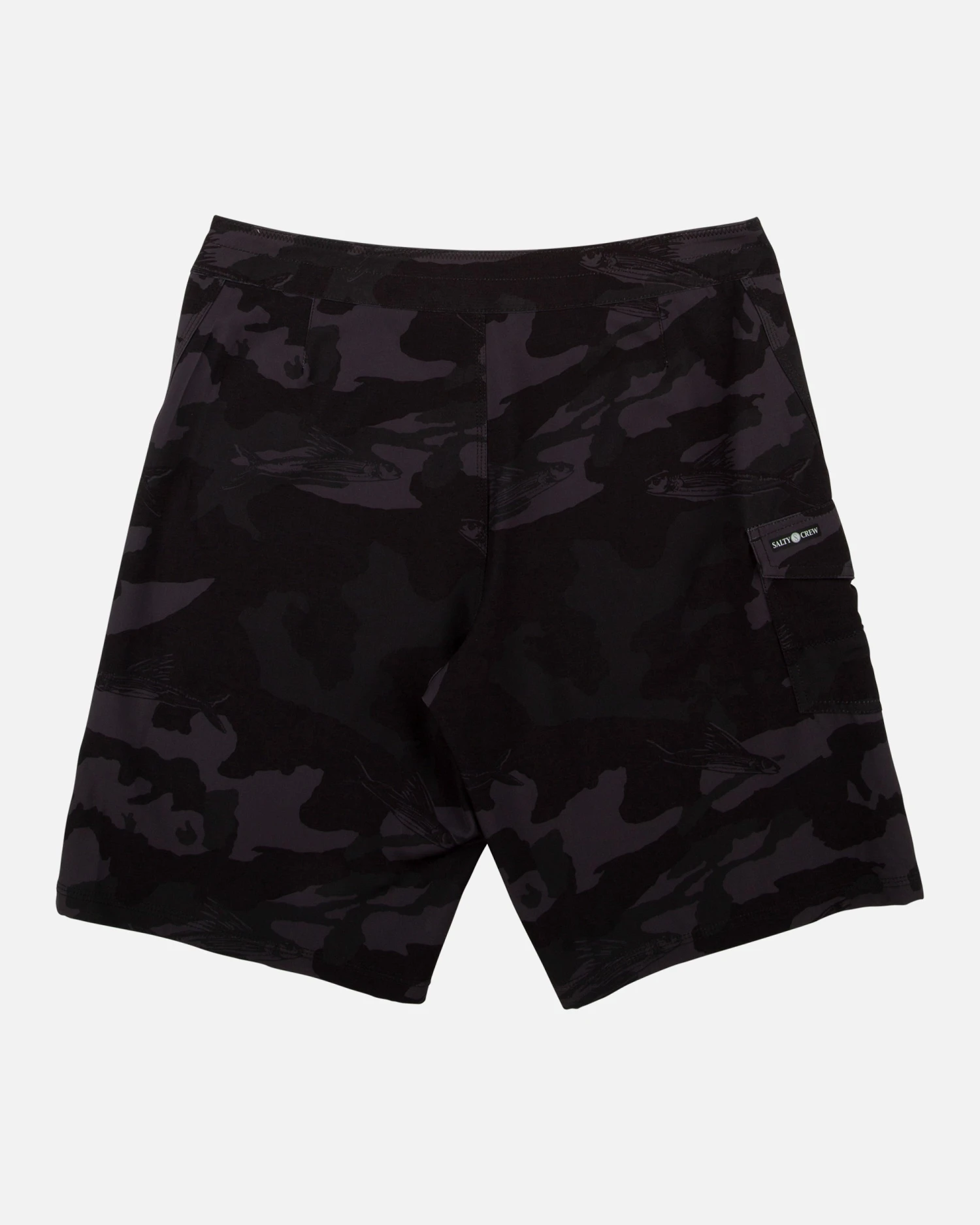 Salty Crew Lowtide Black Camo Boardshort 5 Salty Crew Lowtide Black Camo Boardshort - Image 3