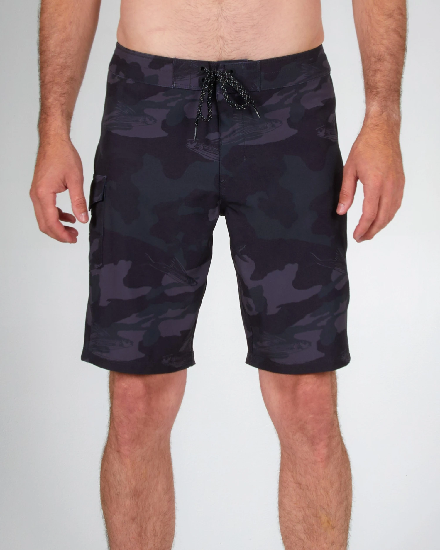 Salty Crew Lowtide Black Camo Boardshort 6 Salty Crew Lowtide Black Camo Boardshort - Image 4