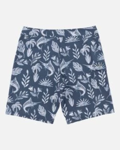Salty Crew Lowtide Denim/White Boardshort 9 Salty Crew Lowtide Denim/White Boardshort -Salty Crew 30335084 DENWHT BACK