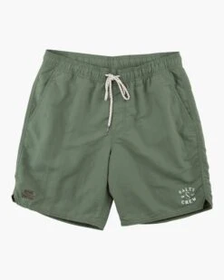 Salty Crew Quiver Fatigue Green Elastic Boardshort