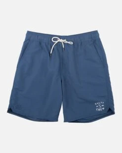 Salty Crew Quiver Washed Indigo Elastic Boardshort