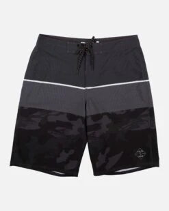 Salty Crew Stacked Black Boardshort