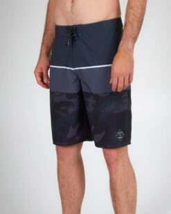Salty Crew Stacked Black Boardshort -Salty Crew 30335105 BLK OMSIDELEFT