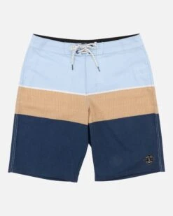 Salty Crew Stacked Light Blue Boardshort