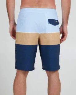Salty Crew Stacked Light Blue Boardshort -Salty Crew 30335105 LBL OMBACK