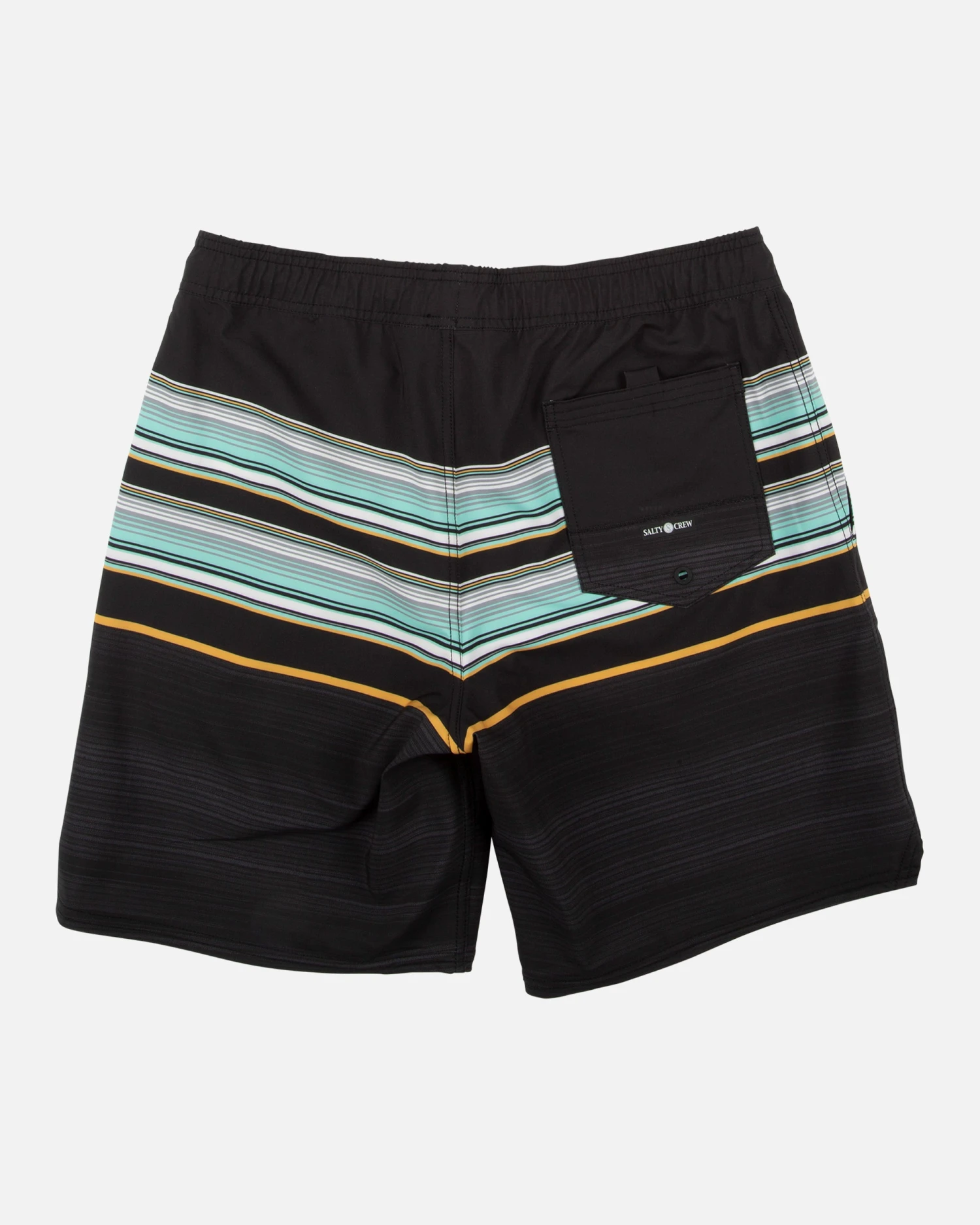 Salty Crew Tandem Black Elastic Boardshort 4 Salty Crew Tandem Black Elastic Boardshort - Image 2