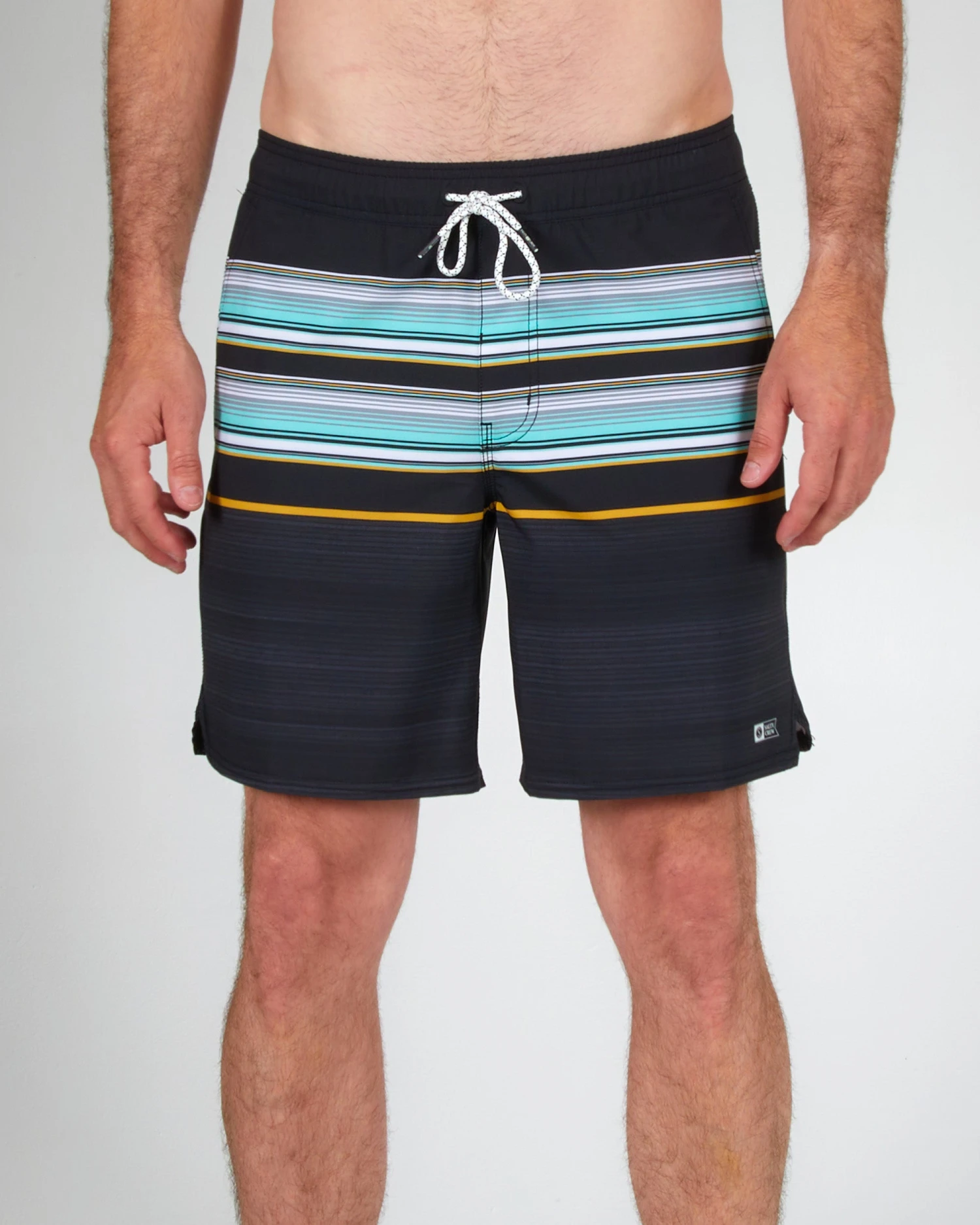 Salty Crew Tandem Black Elastic Boardshort 5 Salty Crew Tandem Black Elastic Boardshort - Image 3