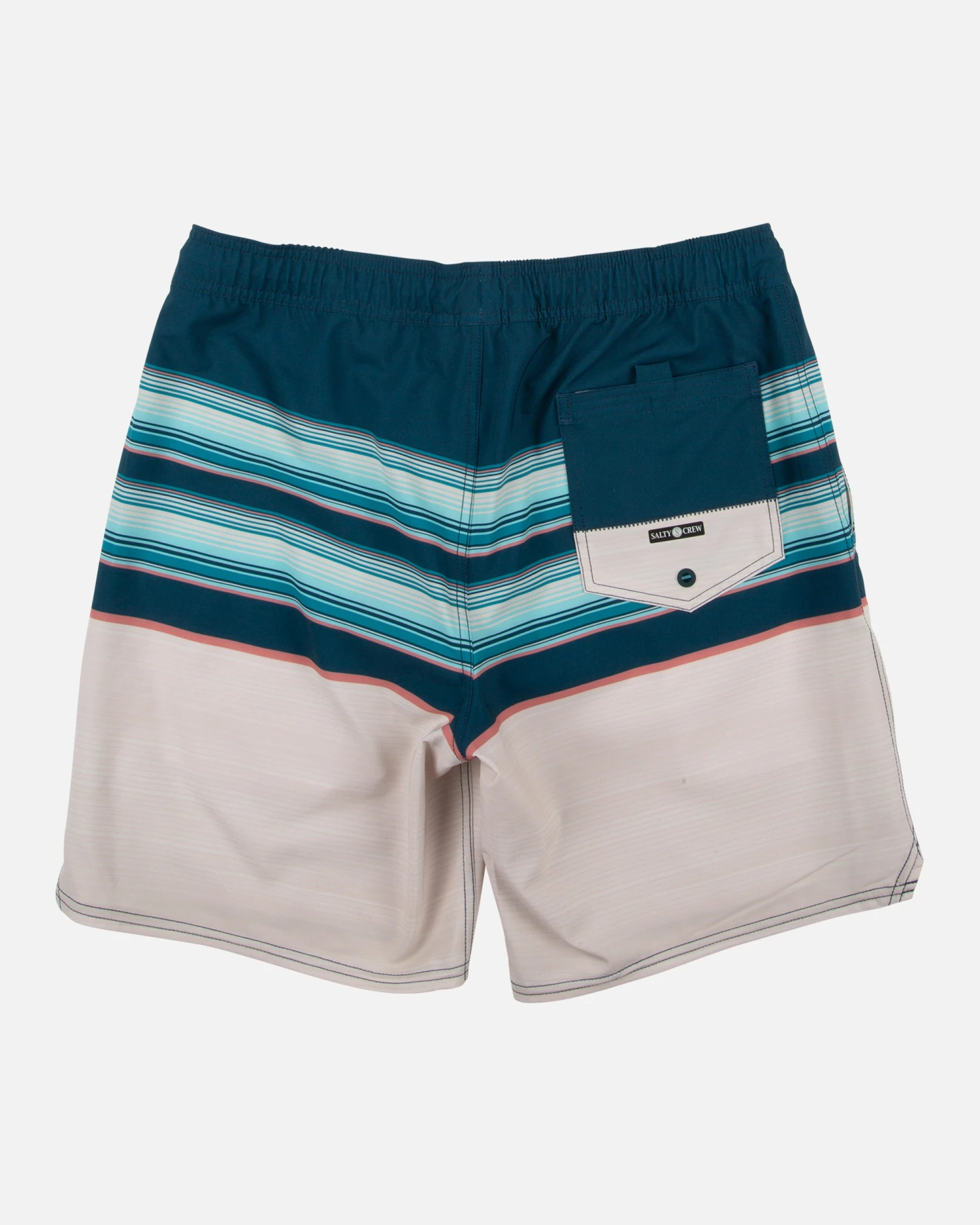 Salty Crew Tandem Cream Elastic Boardshort 4 Salty Crew Tandem Cream Elastic Boardshort - Image 2