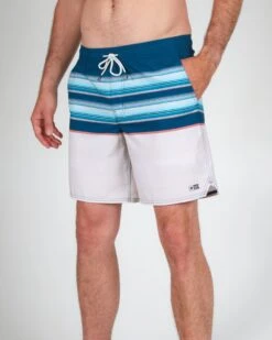 Salty Crew Tandem Cream Elastic Boardshort 11 Salty Crew Tandem Cream Elastic Boardshort -Salty Crew 30335106 CREAM OMSIDELEFT