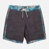 Salty Crew Cuddy Black/Aqua Boardshort