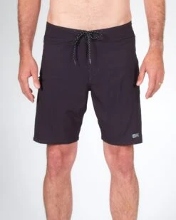 Salty Crew Pinnacle+ Long Range Black Boardshort -Salty Crew 30335113 BLK OMFRONT