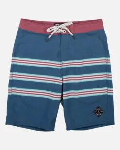 Salty Crew Shorebreak Boys Washed Indigo Boardshort