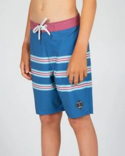 Salty Crew Shorebreak Boys Washed Indigo Boardshort -Salty Crew 30335121Y WIDG SIDELEFT