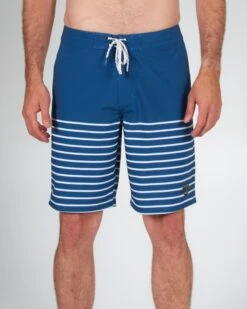 Salty Crew Newport Washed Indigo Boardshort 9 Salty Crew Newport Washed Indigo Boardshort -Salty Crew 30335124 WIDG OMFRONT