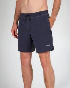 Salty Crew Driftwood Black Elastic Boardshort 11 Salty Crew Driftwood Black Elastic Boardshort -Salty Crew 30335126 BLK OMSIDELEFT