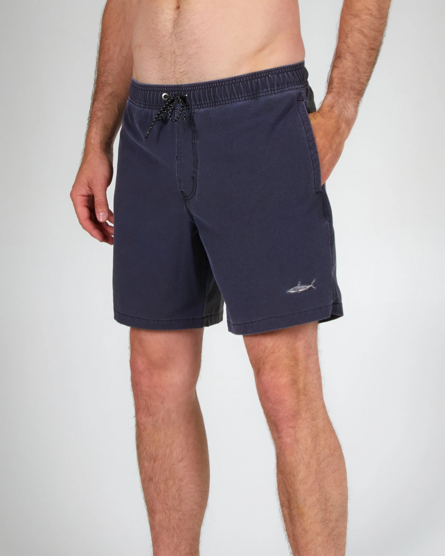 Salty Crew Driftwood Black Elastic Boardshort 7 Salty Crew Driftwood Black Elastic Boardshort - Image 5