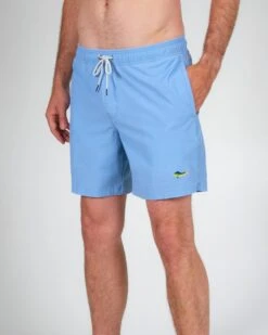 Salty Crew Driftwood Marine Blue Elastic Boardshort -Salty Crew 30335126 MRBLUE OMSIDELEFT