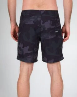 Salty Crew Lowtide Black Camo Elastic Boardshort -Salty Crew 30335127 BLKCAMO OMBACK