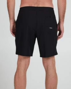 Salty Crew Lowtide Black Elastic Boardshort -Salty Crew 30335127 BLK OMBACK
