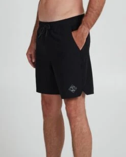Salty Crew Lowtide Black Elastic Boardshort -Salty Crew 30335127 BLK OMSIDELEFT