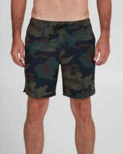 Salty Crew Lowtide Camo Elastic Boardshort -Salty Crew 30335127 CAMO OMFRONT