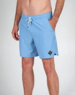 Salty Crew Lowtide Marine Blue Elastic Boardshort -Salty Crew 30335127 MRBLUE OMSIDELEFT