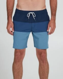 Salty Crew Beacons 2 Blue Elastic Boardshort 9 Salty Crew Beacons 2 Blue Elastic Boardshort -Salty Crew 30335129 BLUE OMFRONT