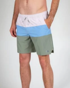 Salty Crew Beacons 2 Marine Blue Elastic Boardshort 11 Salty Crew Beacons 2 Marine Blue Elastic Boardshort -Salty Crew 30335129 MRBLUE OMSIDELEFT