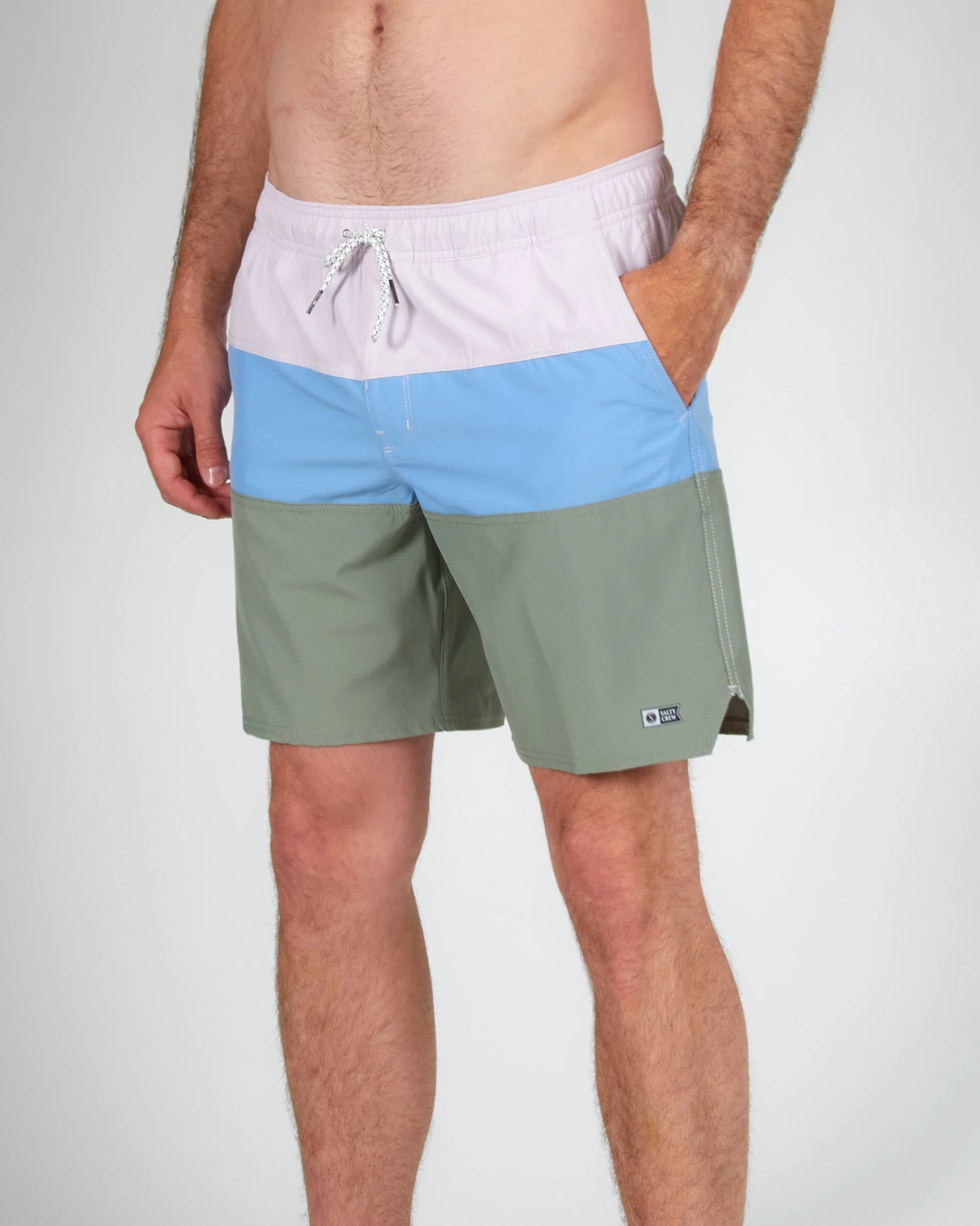 Salty Crew Beacons 2 Marine Blue Elastic Boardshort 7 Salty Crew Beacons 2 Marine Blue Elastic Boardshort - Image 5