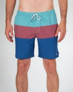 Salty Crew Beacons 2 Plum Elastic Boardshort -Salty Crew 30335129 PLM OMFRONT