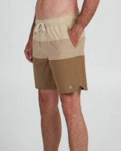 Salty Crew Beacons 2 Sand Elastic Boardshort -Salty Crew 30335129 SAND OMSIDELEFT