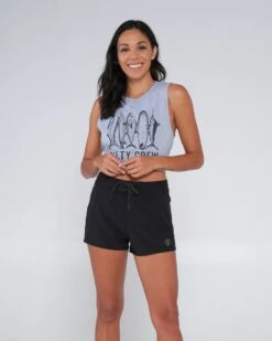 Salty Crew Seaworthy 2 Black Utility Short