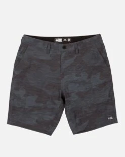 Salty Crew Drifter 19" Black Camo Hybrid Walkshort