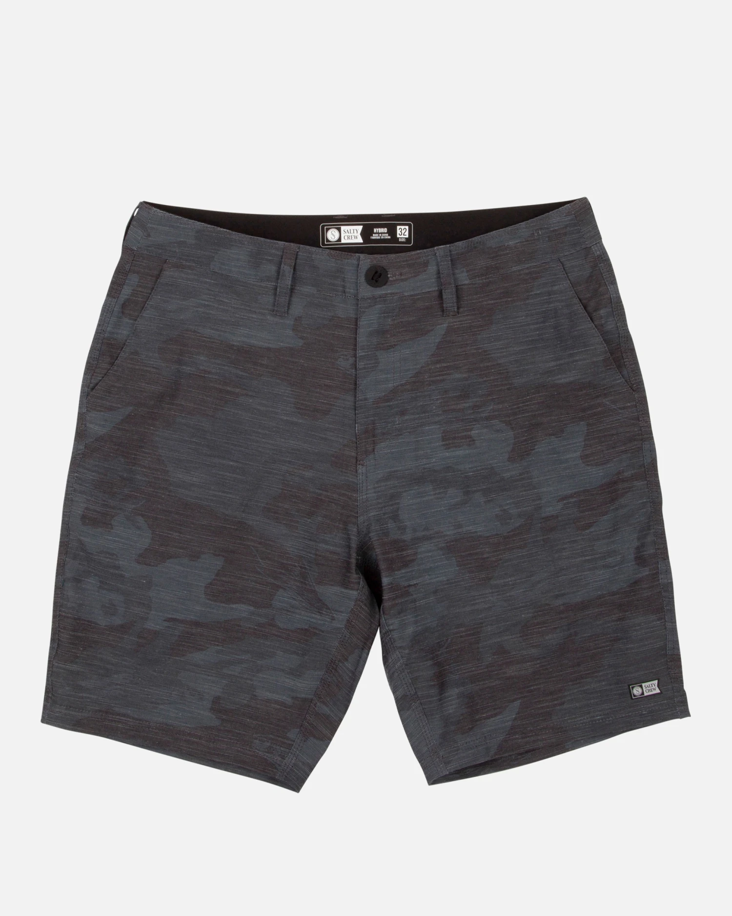 Salty Crew Drifter 19" Black Camo Hybrid Walkshort 3 Salty Crew Drifter 19" Black Camo Hybrid Walkshort