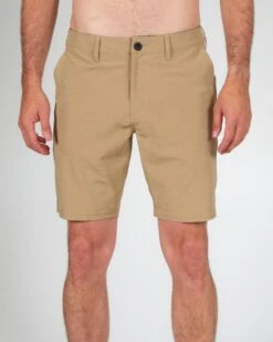 Salty Crew Drifter 2 19" Khaki Hybrid Walkshort -Salty Crew 30435024 KHA OMFRONT