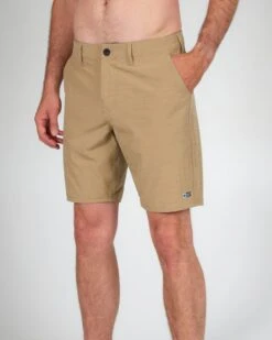 Salty Crew Drifter 2 19" Khaki Hybrid Walkshort -Salty Crew 30435024 KHA OMSIDELEFT