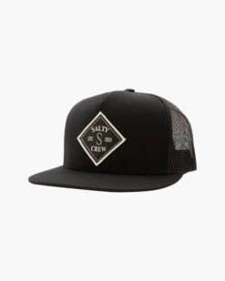 Salty Crew Tippet Black Trucker