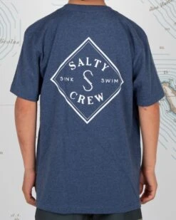Salty Crew Tippet Boys Navy S/S Tee
