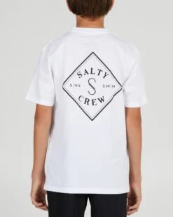 Salty Crew Tippet Boys White S/S Tee