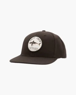 Salty Crew Bruce Boys Black 6 Panel
