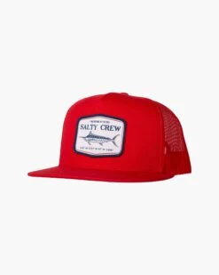 Salty Crew Stealth Red Trucker