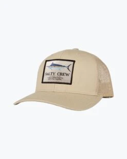 Salty Crew Marlin Mount Khaki Retro Trucker