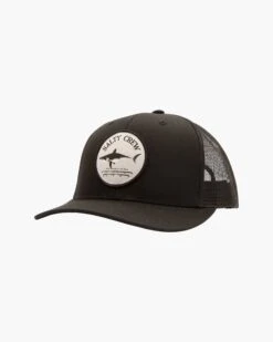Salty Crew Bruce Black Retro Trucker