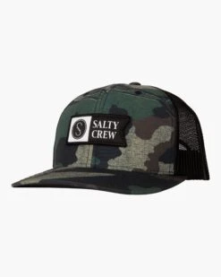 Salty Crew Pinnacle 2 Camo Retro Trucker