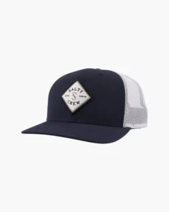 Salty Crew Sealine Navy/White Retro Trucker