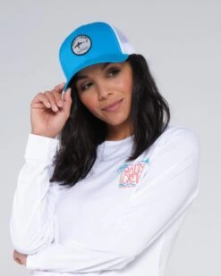 Salty Crew Bruce Turquiose Retro Trucker