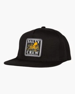 Salty Crew Ink Slinger Black Boys 6 Panel