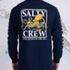 Salty Crew Ink Slinger Navy L/S Standard Tee -Salty Crew 7IzyLoQw
