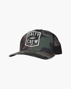 Salty Crew Fishery Salty Camo Retro Trucker