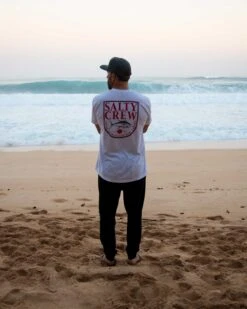 Salty Crew Current White S/S Standard Tee -Salty Crew CURRENT SS TEE 1
